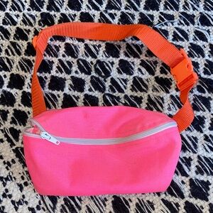 Pink and Orange Fanny Pack